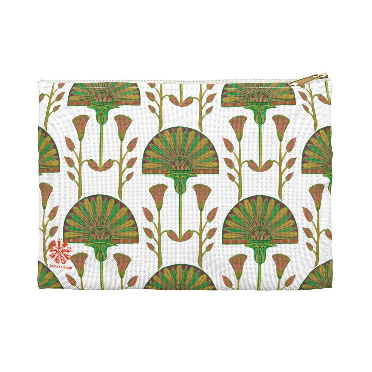 Bohemian Egyptian Fan Accessory Pouch – Perfect for Travel, Organizing, and Gifting
