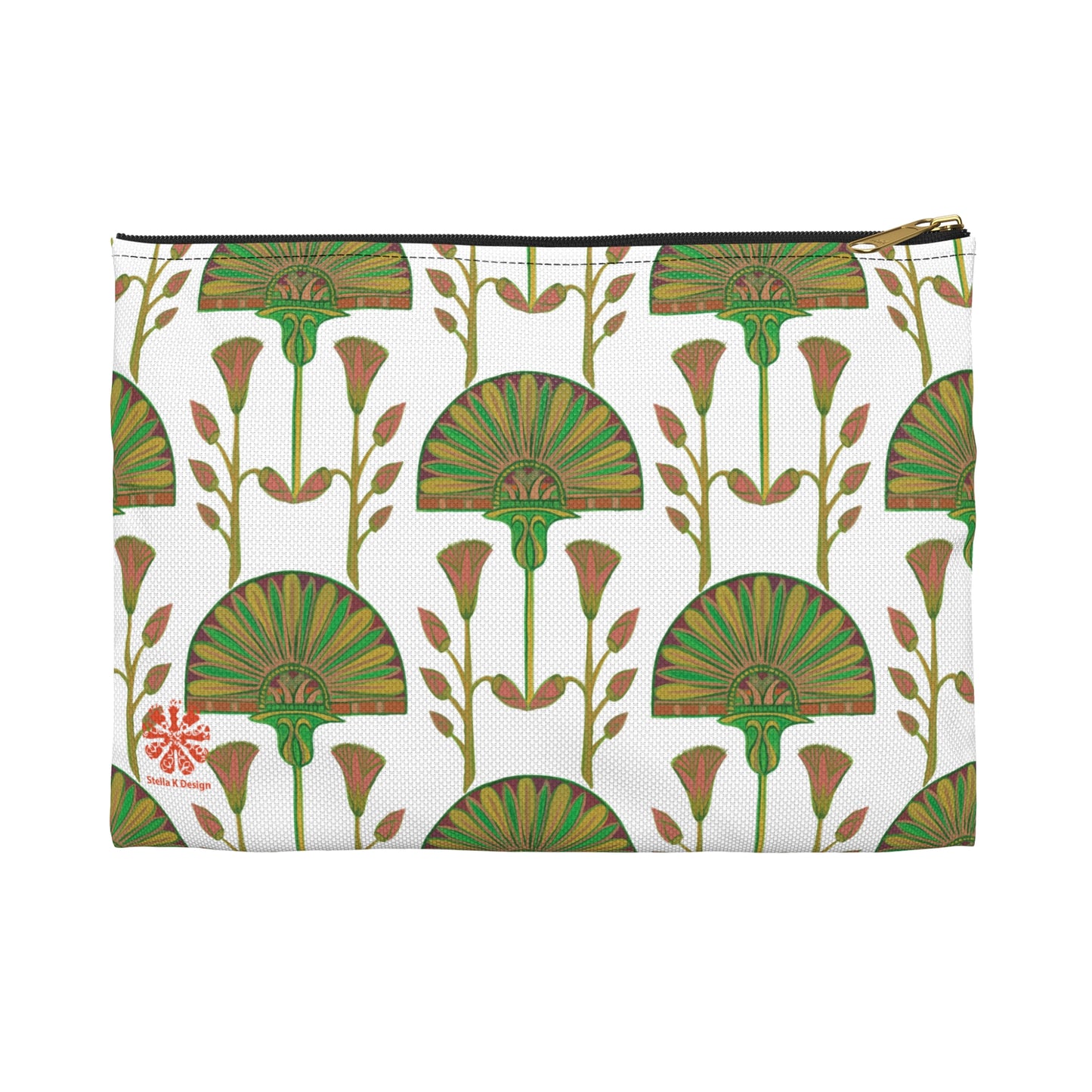 Bohemian Egyptian Fan Accessory Pouch – Perfect for Travel, Organizing, and Gifting