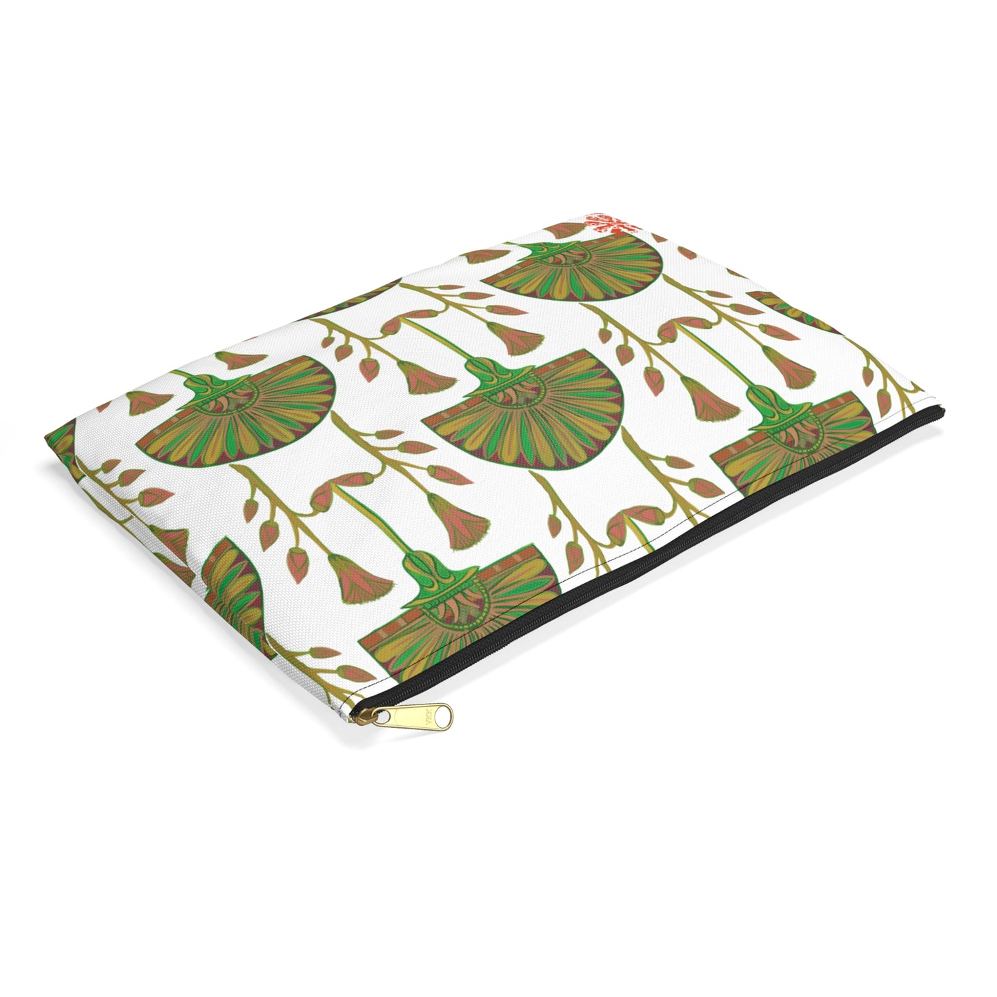 Bohemian Egyptian Fan Accessory Pouch – Perfect for Travel, Organizing, and Gifting