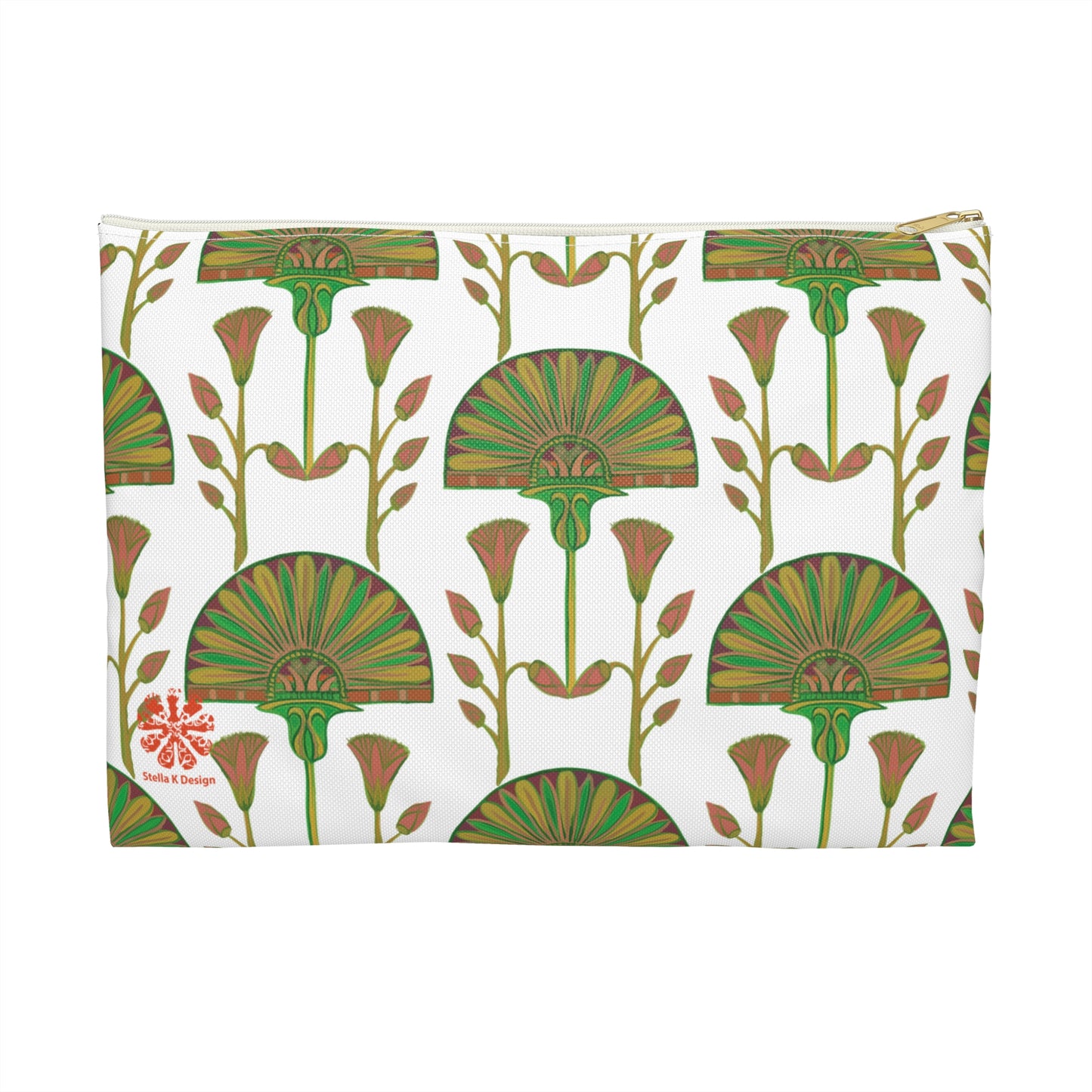 Bohemian Egyptian Fan Accessory Pouch – Perfect for Travel, Organizing, and Gifting